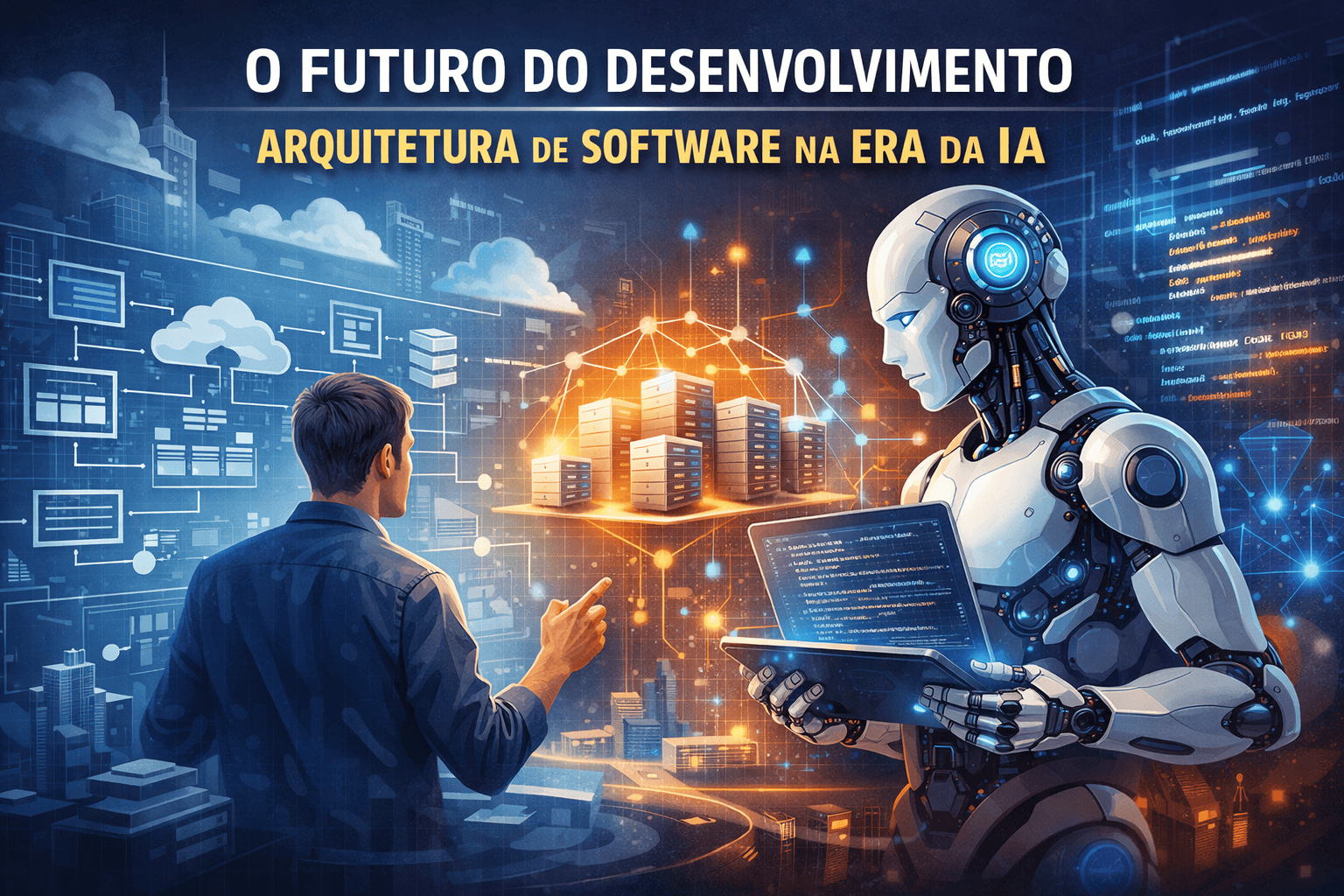 O Futuro do Desenvolvimento: Por que Arquitetura de Software é Mais Importante que Linguagem na Era da IA